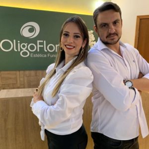 Ingrid Bigotto e Fabiano Semedo OligoFlora Bauru